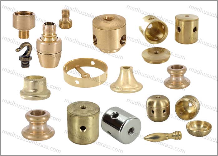 Brass Chandelier Parts | Madhusudan Metal Industries | and exporter of Brass elements, Geyser parts, Sanitary fittings.